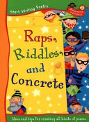 Start Writing Poetry: Raps, Riddles, and Concrete cover