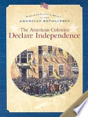 The American Colonies Declare Independence cover