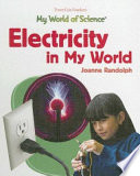 Electricity in My World cover