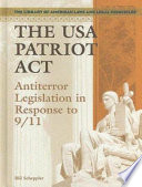 The USA Patriot Act: Antiterror Legislation in Response to 9/11 cover