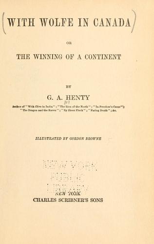 In Canada cover