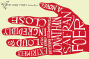 Extremely Loud and Incredibly Close cover