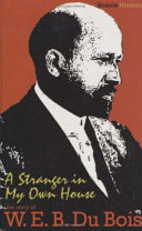 A Stranger in My Own House: The Story of W.E.B. Du Bois cover