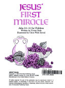 Jesus' First Miracle cover