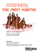 Stephen, The First Martyr cover