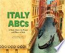 Italy ABCs: A Book About the People and Places of Italy cover