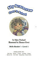 Shy Scarecrow Goes to School cover