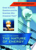 How Do We Know the Nature of Energy? cover