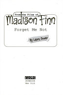 Forget Me Not cover
