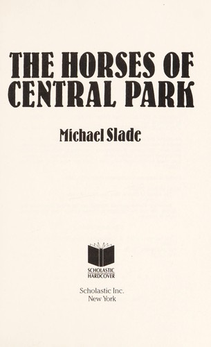 The Horses of Central Park cover