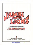 Jambi and the Lions cover