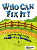 Who Can Fix It? cover