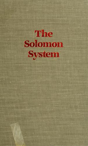 The Solomon System cover
