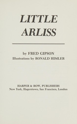Little Arliss cover