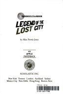 Legend of the Lost City cover