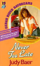 Never Too Late cover