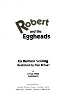 Robert and the Eggheads/The Great Egghead Challenge cover