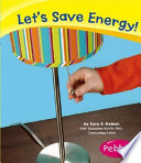 Let's Save Energy! cover