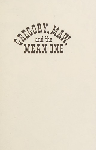 Gregory, Maw, and the Mean One cover