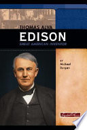 Thomas Alva Edison: Great American Inventor cover