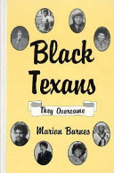 Black Texans: They Overcame cover