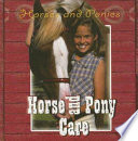 Horse and Pony Care cover
