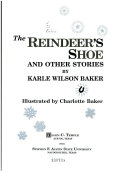 The Reindeer's Shoe and Other Stories cover
