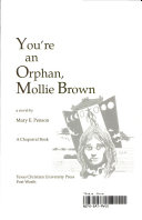 You're an Orphan, Mollie Brown cover