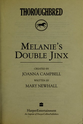Melanie's Double Jinx cover