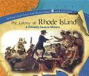The Colony of Rhode Island: A Primary Source History cover