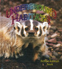 Underground Habitats cover