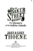 The Mystery of the Yellow Hands cover