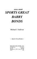 Sports Great Barry Bonds cover