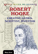 Robert Hooke: Creative Genius, Scientist, Inventor cover