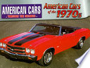 American Cars of the 1970s cover