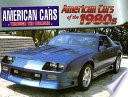 American Cars of the 1980s cover