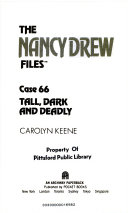 Tall, Dark and Deadly cover