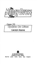 Update on Crime cover