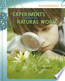 Experiments About the Natural World cover