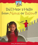 Did I Hear a Hello from Above or Below? cover