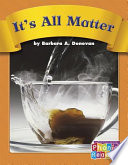 It's All Matter cover