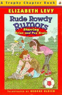 Rude Rowdy Rumors cover