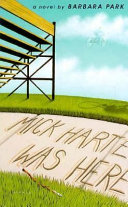 Mick Harte Was Here cover