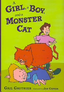 A Girl, a Boy, and a Monster Cat cover