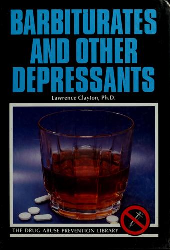 Barbiturates and Other Depressants cover