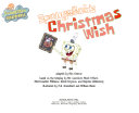 SpongeBob's Christmas Wish cover