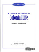 A Multicultural Portrait of Colonial Life cover