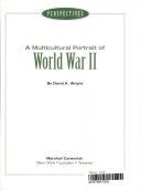 A Multicultural Portrait of World War II cover