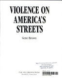 Violence on America's Streets cover