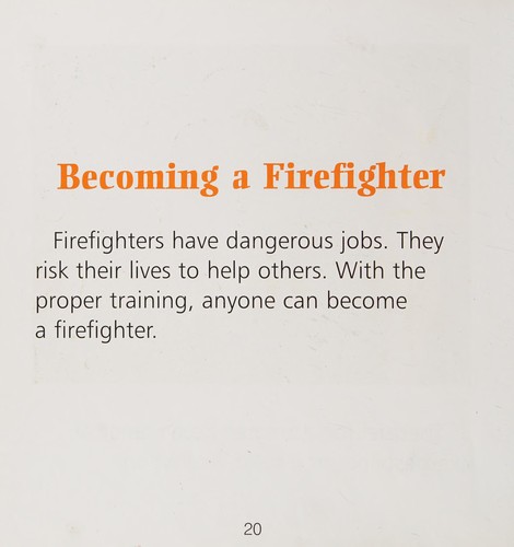 Firefighters cover